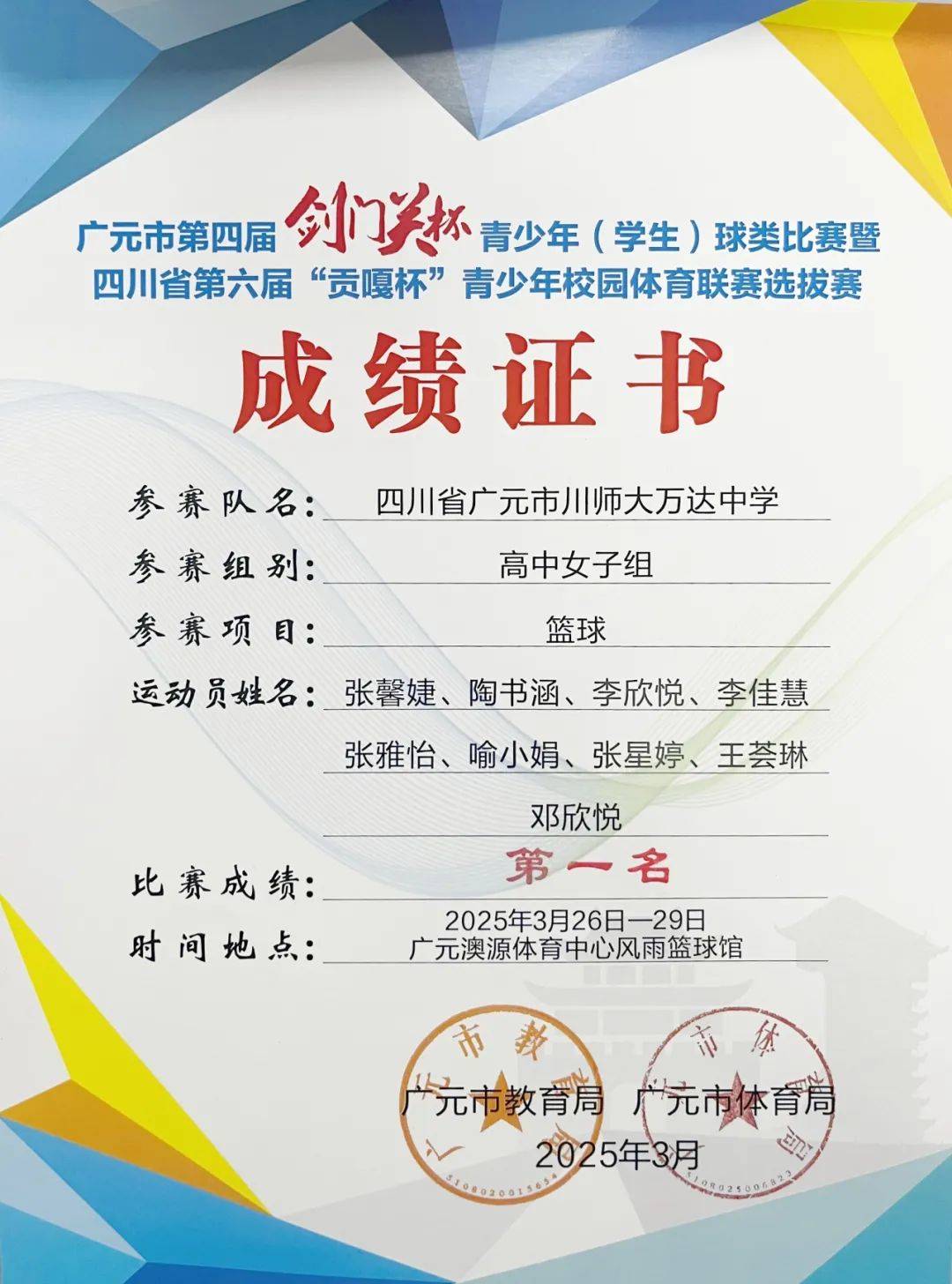 包含体校篮球联赛冠军诞生，青训培养潜力无限的词条